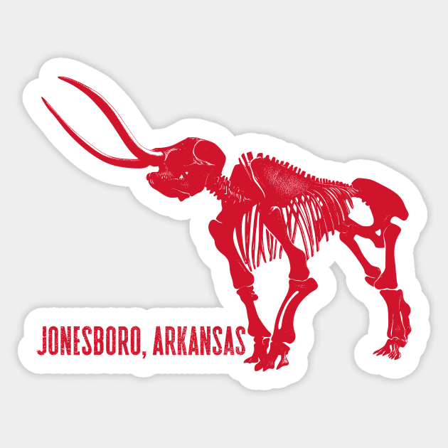 Jonesboro's Oldest Icon Sticker by rt-shirts